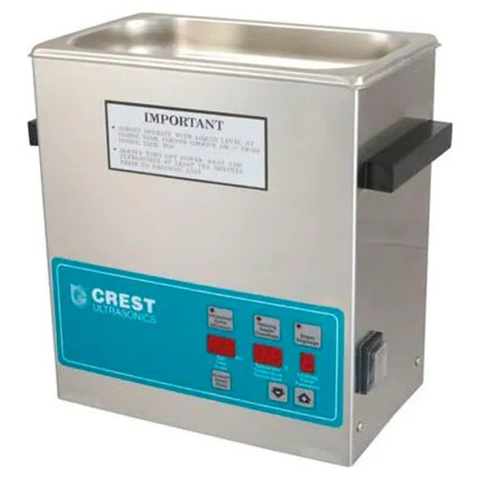 Ultrasonic Table Top Part Cleaning System - Digital Timer/Heat/Power Control