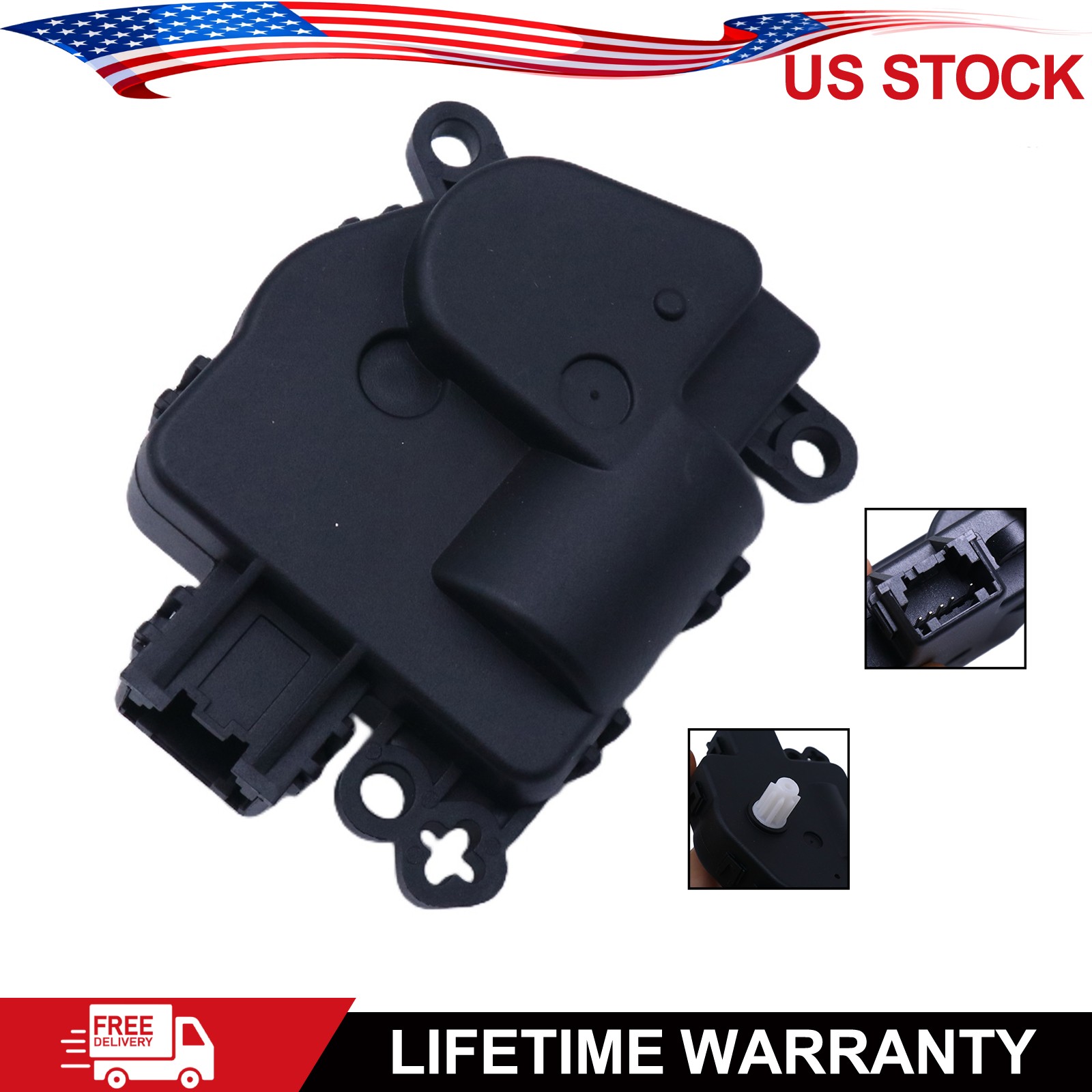 HVAC Heater Blend Door Actuator For Ford F-150 2009-2014 Lincoln 7L1Z19E616F New