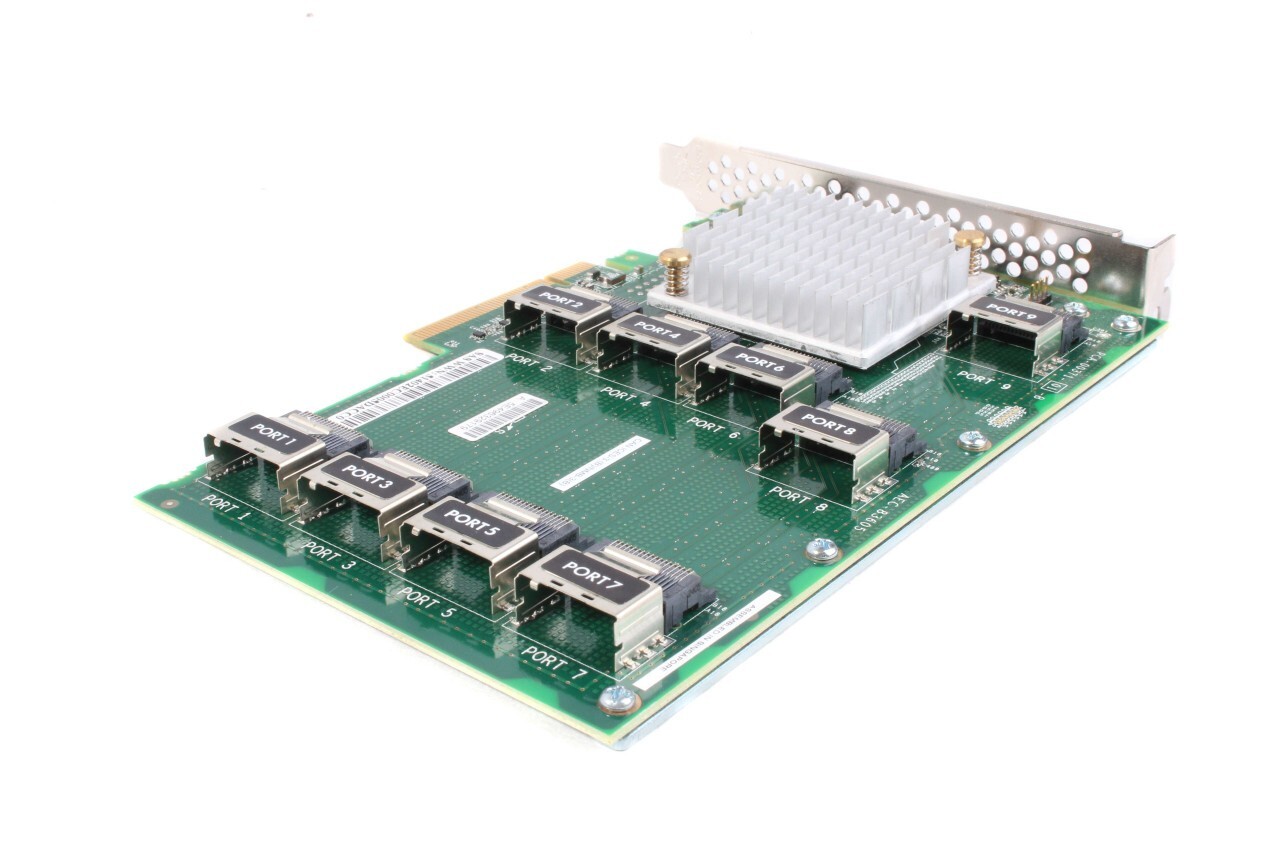 HP 12GB SAS EXPANDER CARD 761879-001 AEC-83605 727253-001 727252-001 w/ Cables
