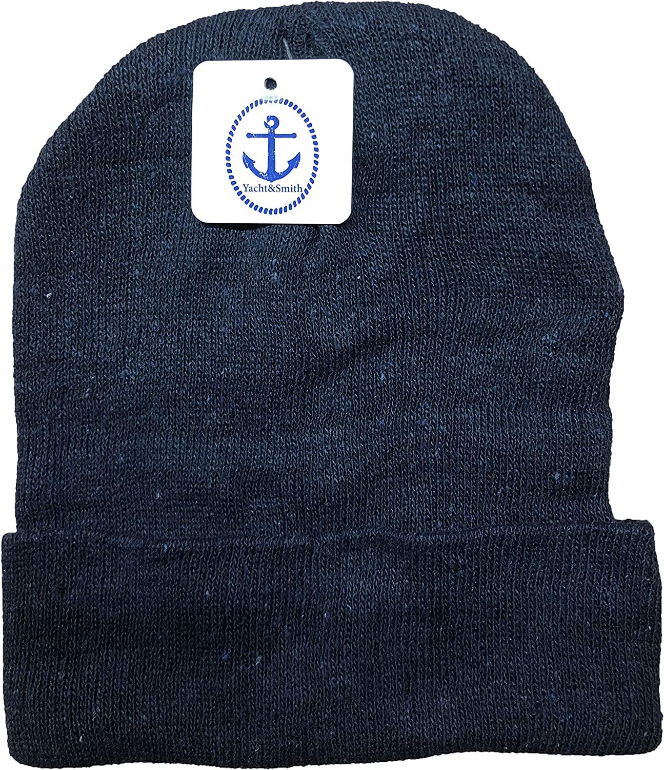 144 PK of Yacht & Smith Wholesale Bulk Unisex Winter Beanies Hats Assorted