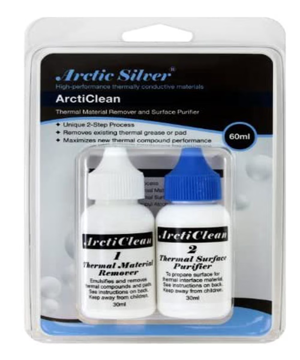 Arcticlean 1 & 2 Kit Thermal Material Remover, Computer Compatible Cleaning Prod