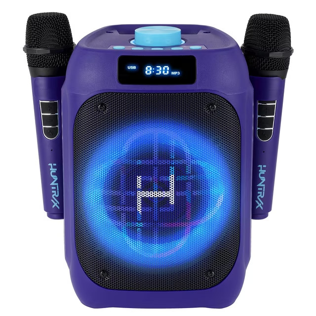 KPop Demon Hunters Bluetooth Karaoke Machine with Microphones New