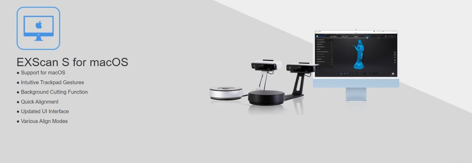 Color 3D Scanner EinScan-SP V2 EXScan Shining3D Edition Tripod For MAC & PC