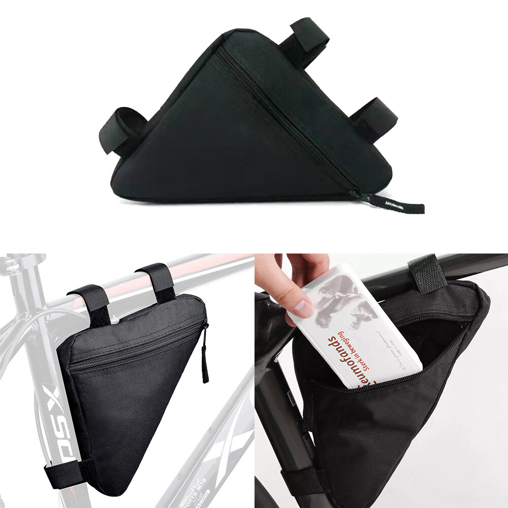 Bicycle Frame Bag Bike Waterproof Bag Triangle Top Tube Front Pouch Saddle Bag