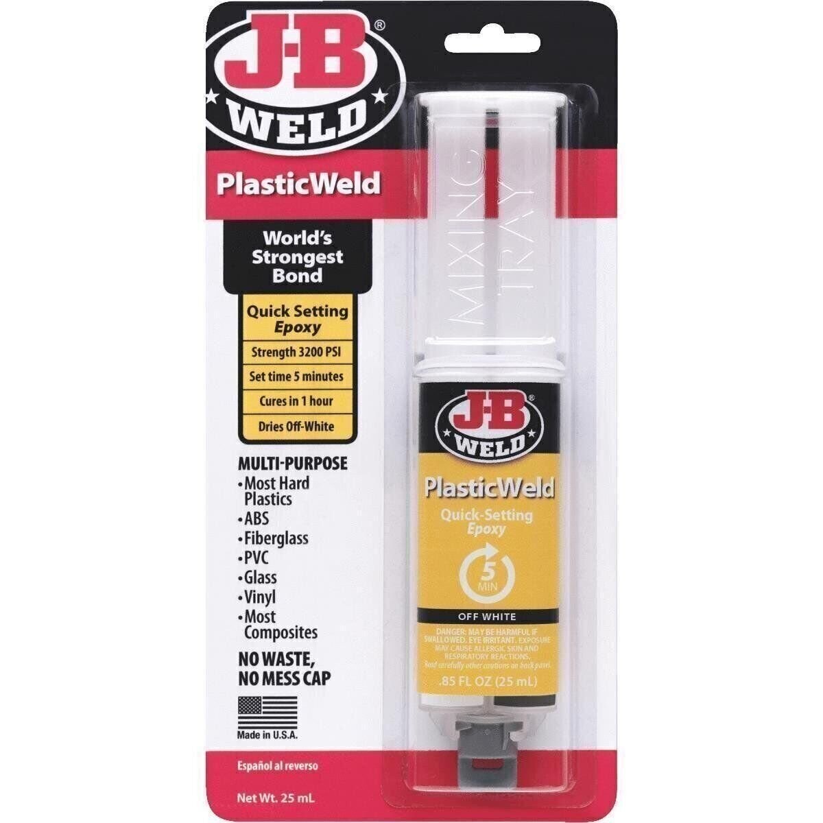 JB Weld Plasticweld Epoxy