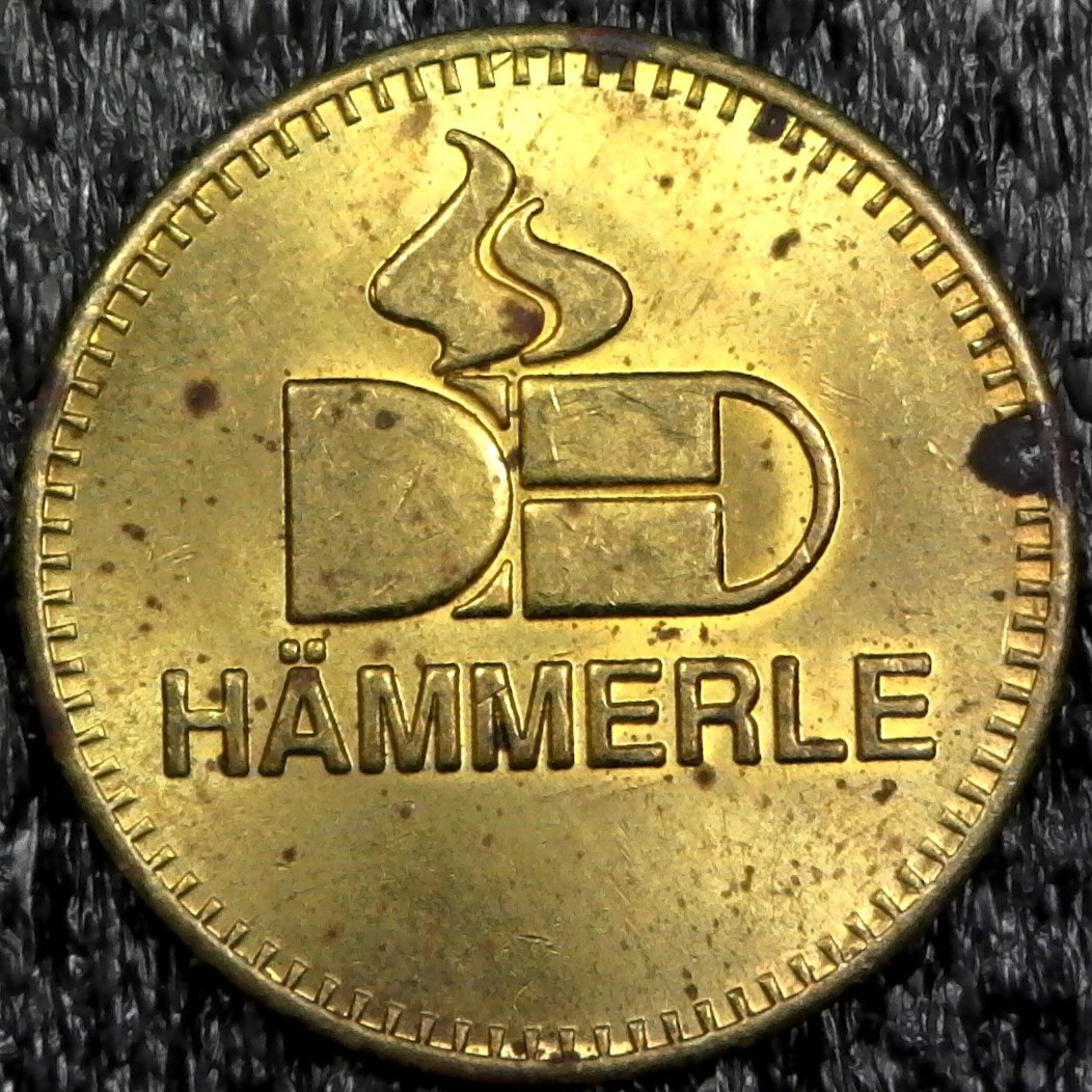 Austria, HÄMMERLE - Blank - Food Beverage Dispenser Machine Token 24mm (ft78)