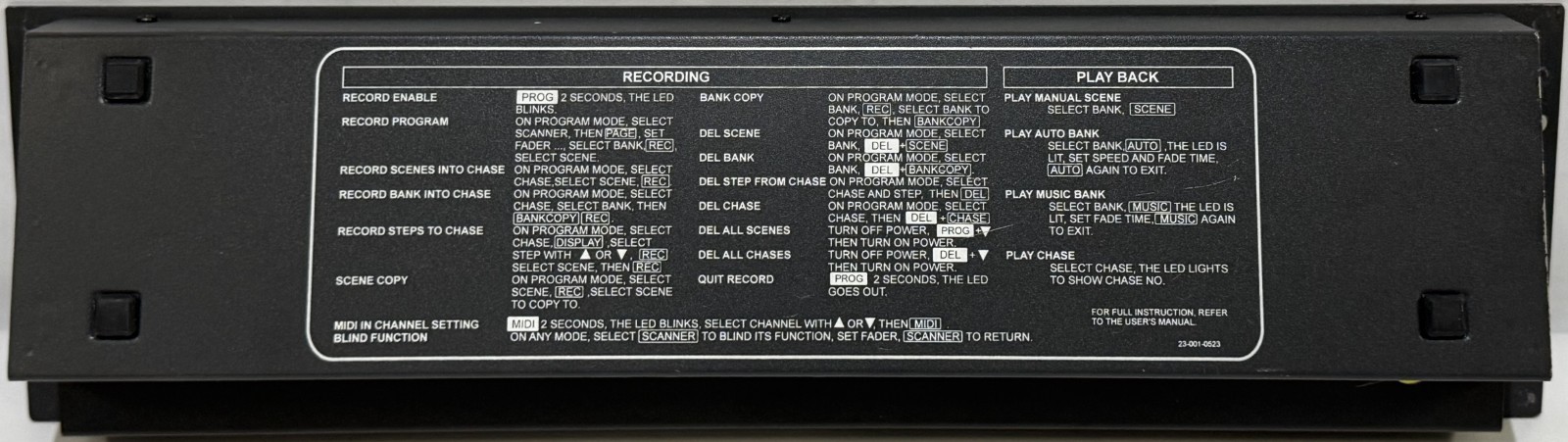 American DJ DMX Operator 192 Channel Lighting Controller