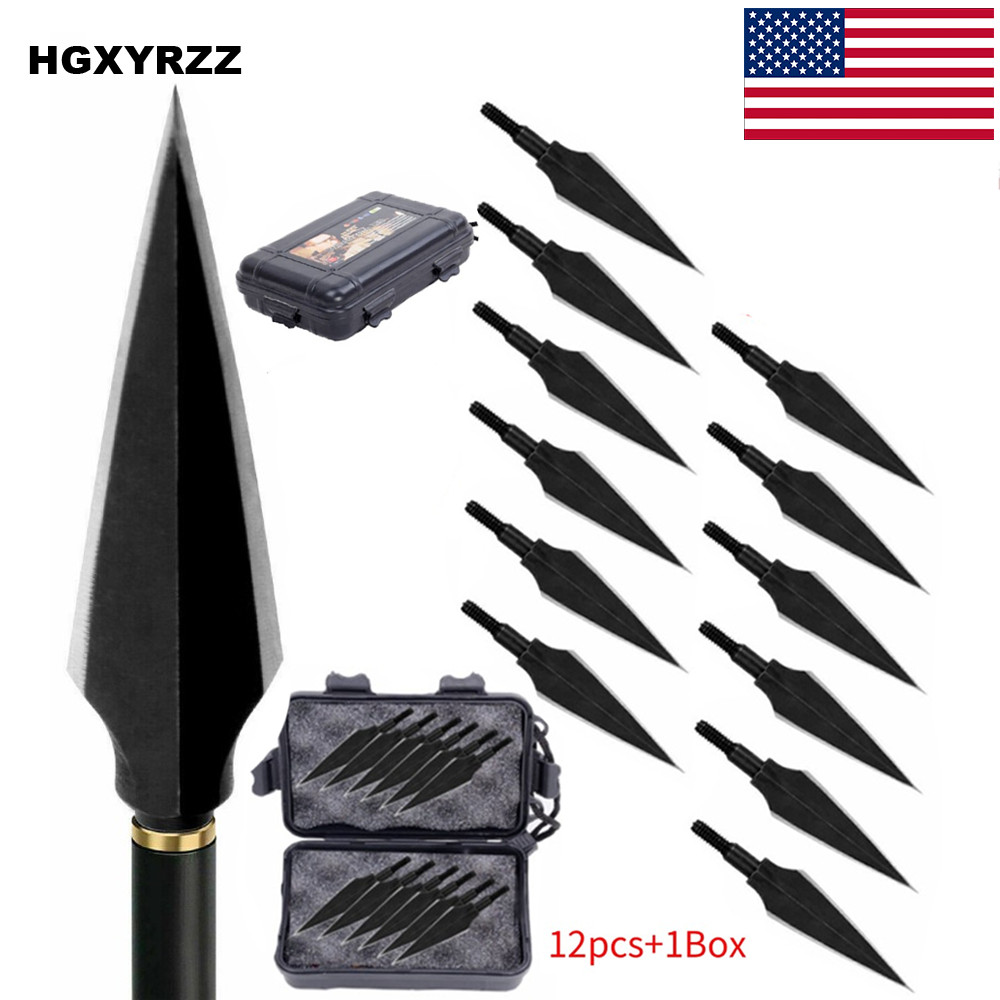 240Pcs 150 Grain Broadheads 2 Blade Sharp Arrowhead Hunting 20 Box Shoting