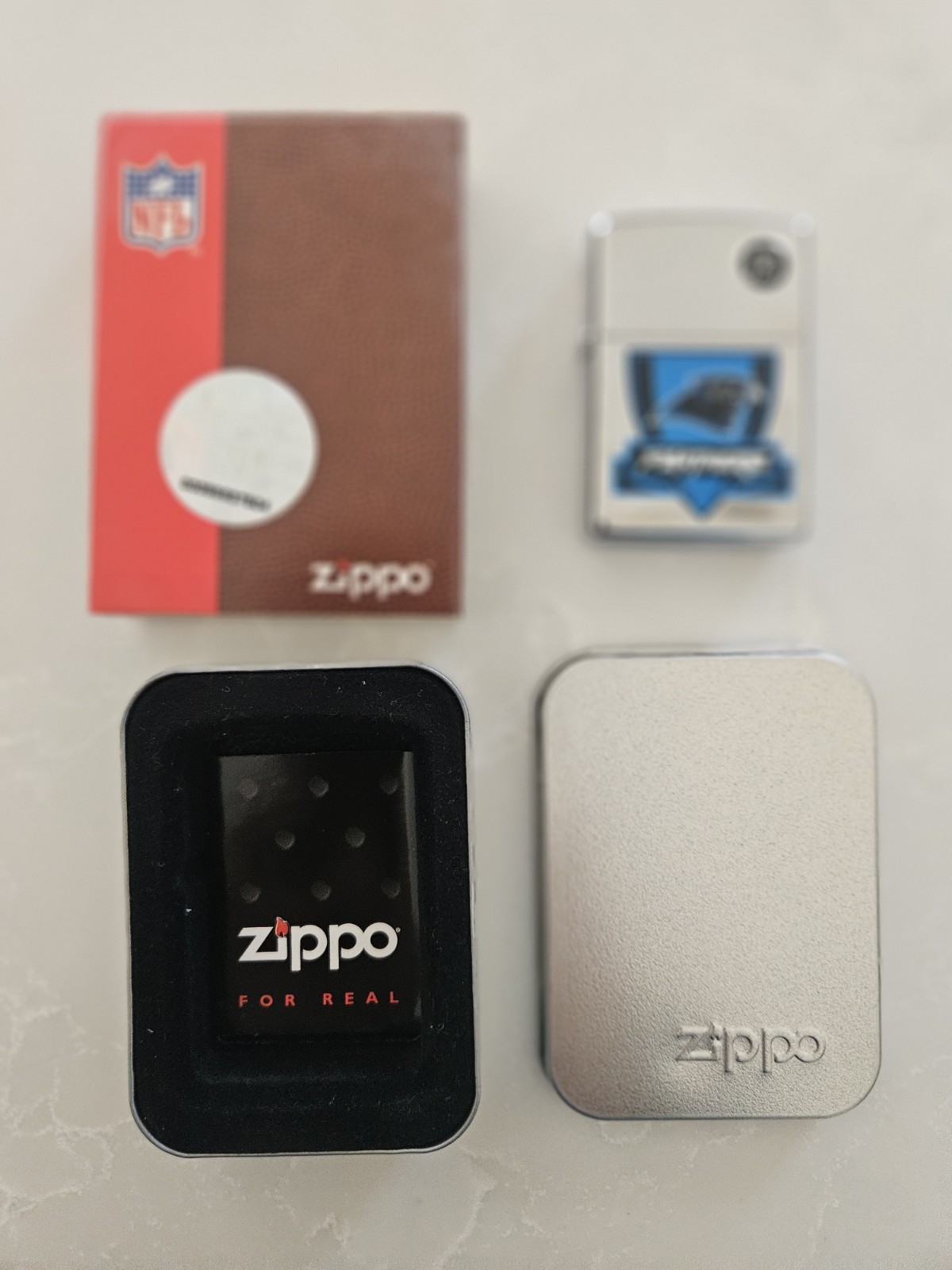 Carolina Panthers ZIPPO Lighter MINT IN BOX