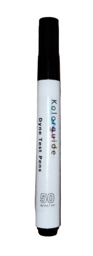 50 Dynes/cm Dyne Test Pens – 12 Pack – Surface Energy Testing for Plastic Film