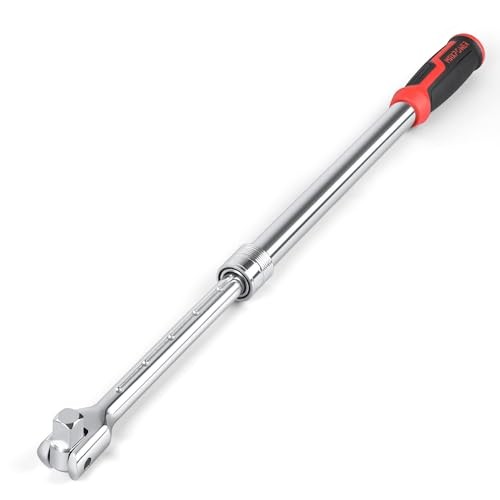 Breaker Bar, 1/2-Inch Drive Extendable Breaker Bar Flex Extendable handle