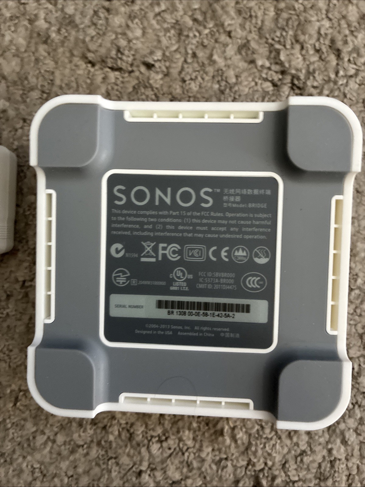 Sonos Connect Bridge N1594 With Original Plug