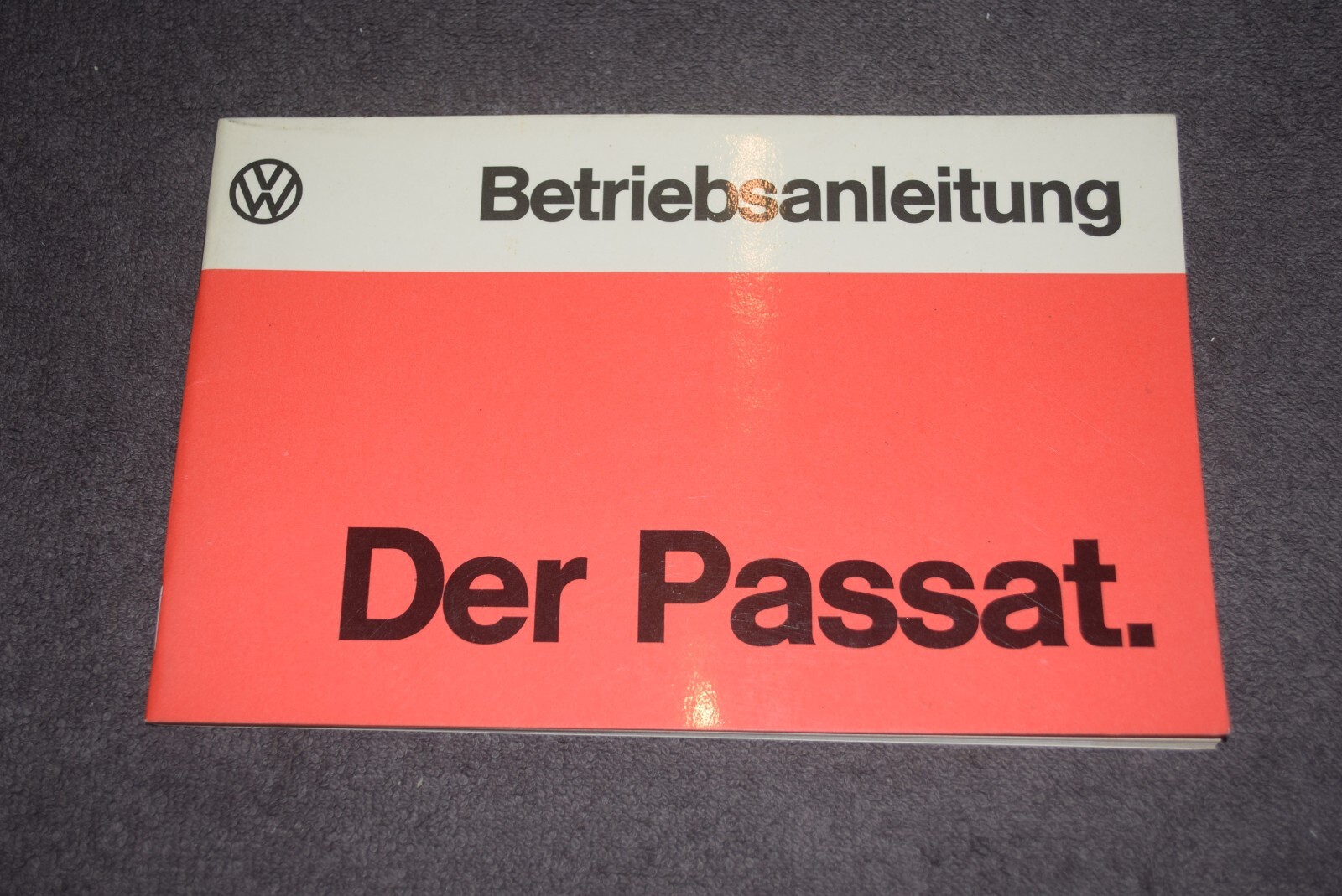 Operating Instructions Manual VW Passat B1 Type 32/33 Mint/Unused