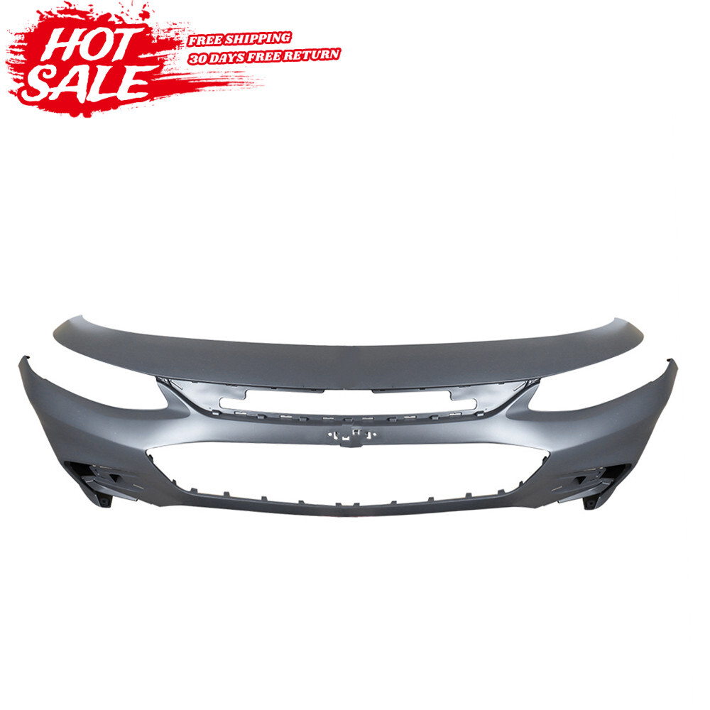 Primed Front Bumper Cover Fit For 2016 2017 2018 Chevy Chevrolet Malibu 4 Door