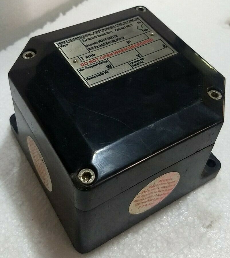 Hawke international PL712 glass reinforced junction box 16a 550v temp -50 to +40