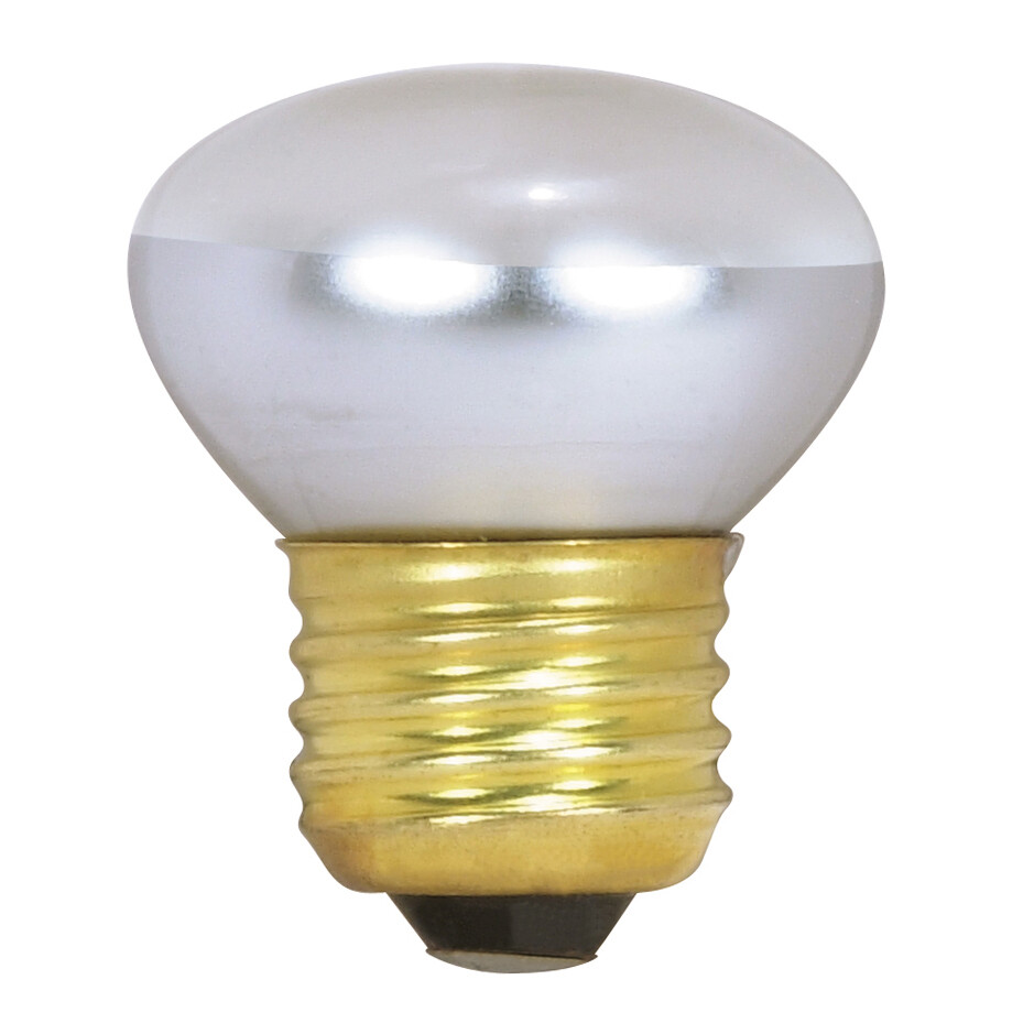 Satco S3602 40W Watt R14 Stubby Medium E26 Base Clear 120V Volt 2700K Warm White