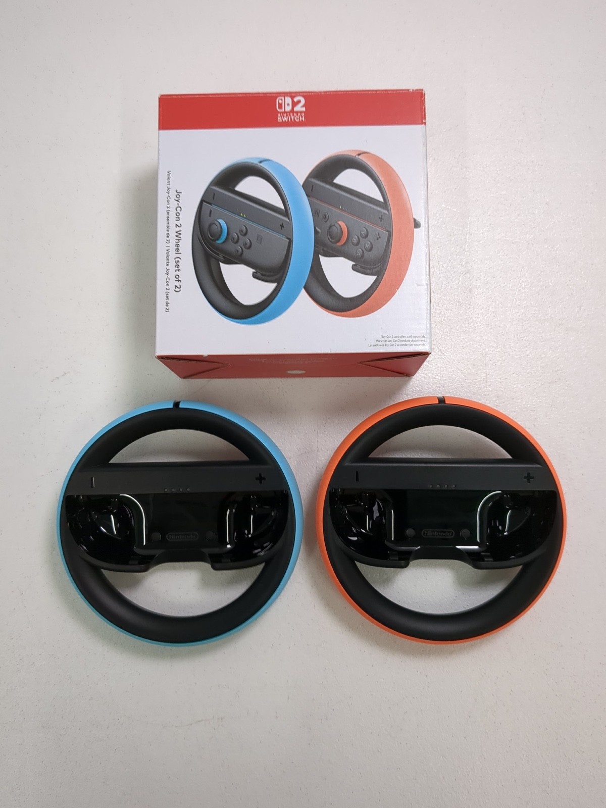 Nintendo - Joy-Con 2 Wheel (set of two) - Multi