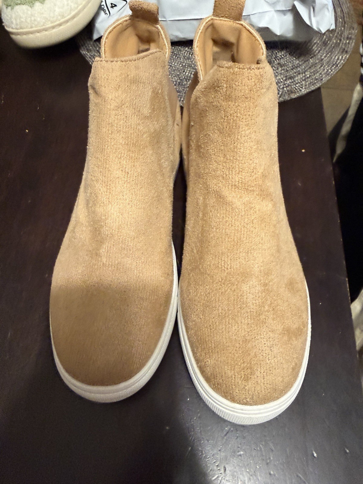 boots womens 8.5 brown boot sneakers