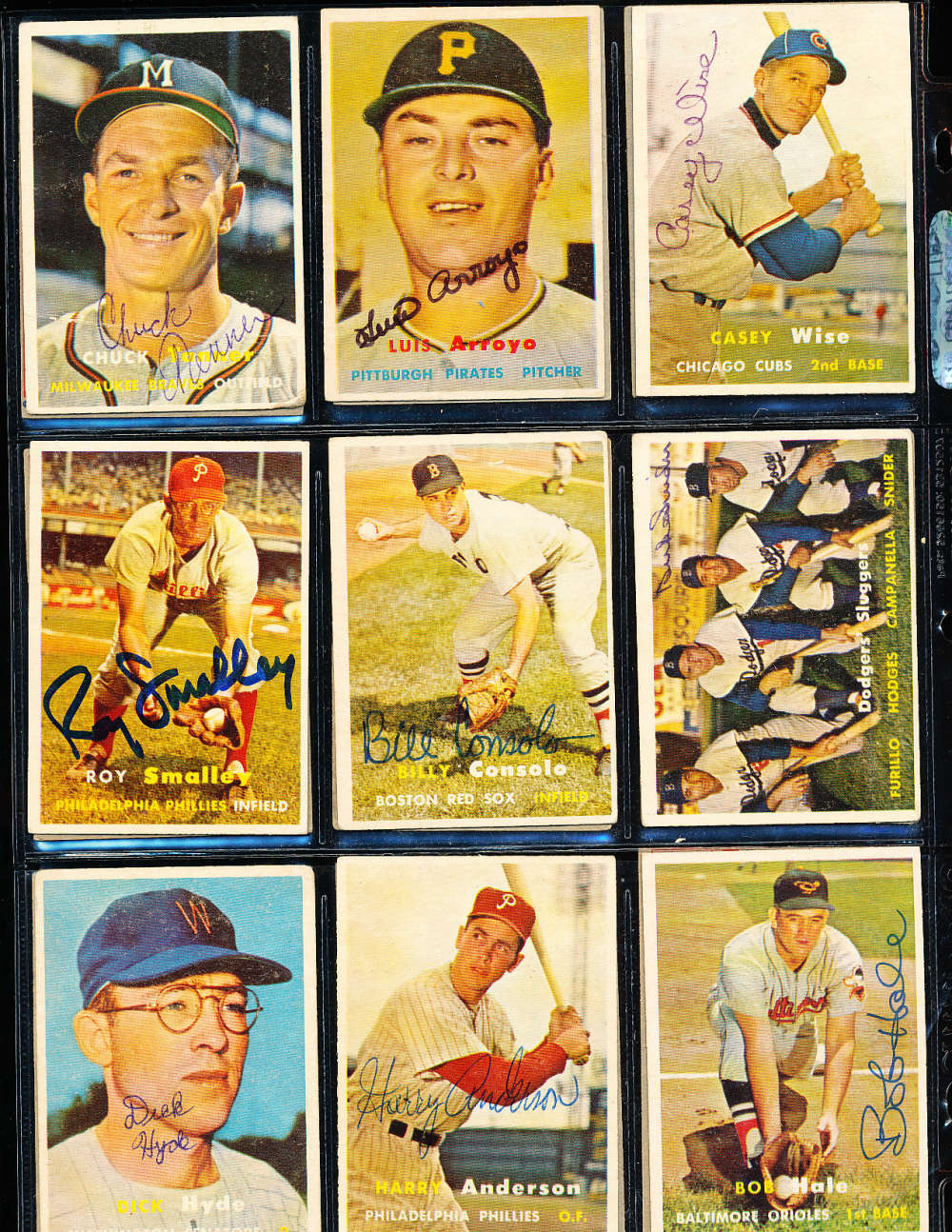 1957 Topps Signed - 394 Luis Arroyo Pirates only card listed