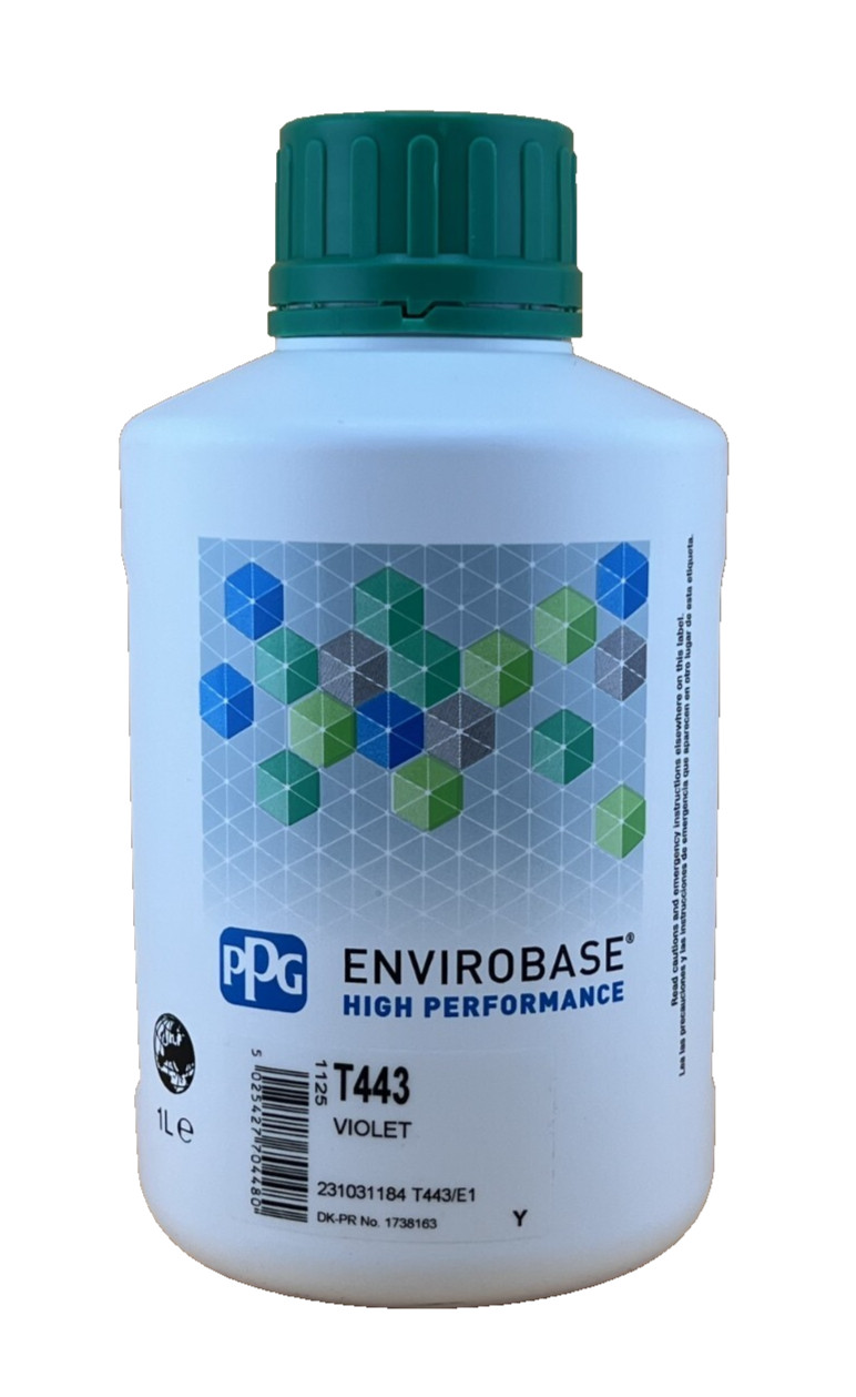 PPG T443 Envirobase VIOLET 1Liter - FREE SHIPPING