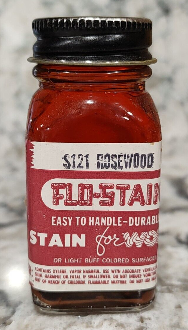 FLOQUIL FLO-STAIN for WOOD MODEL PAINT / STAIN `1oz 1 OUNCE - S121 ROSEWOOD