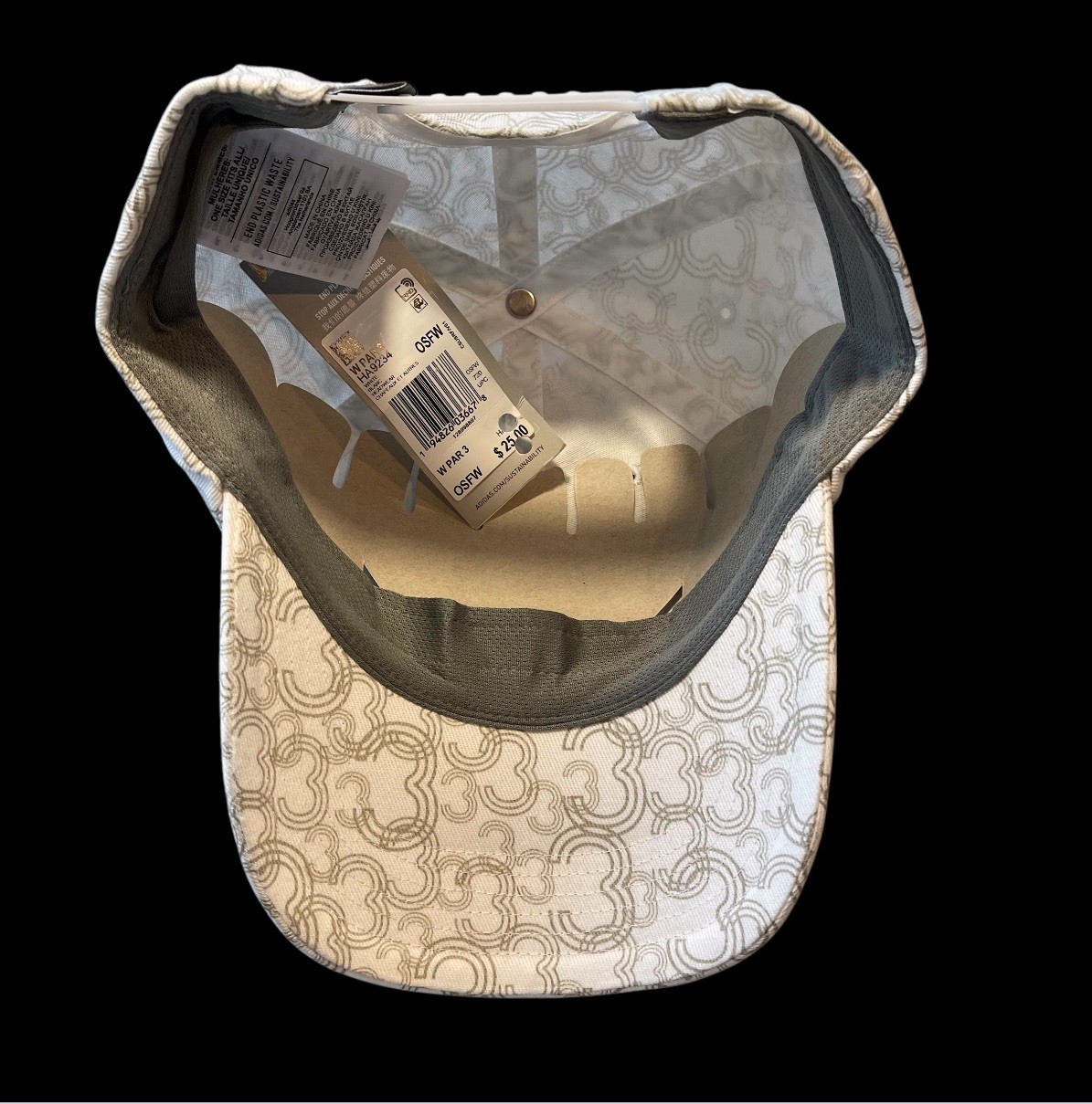 Adidas Women’s Par 3 Adjustable Cotton Golf Hat NWT