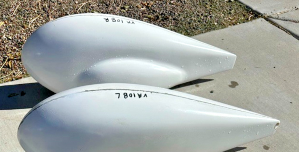 Vans RV Wheel Fairings for mains only