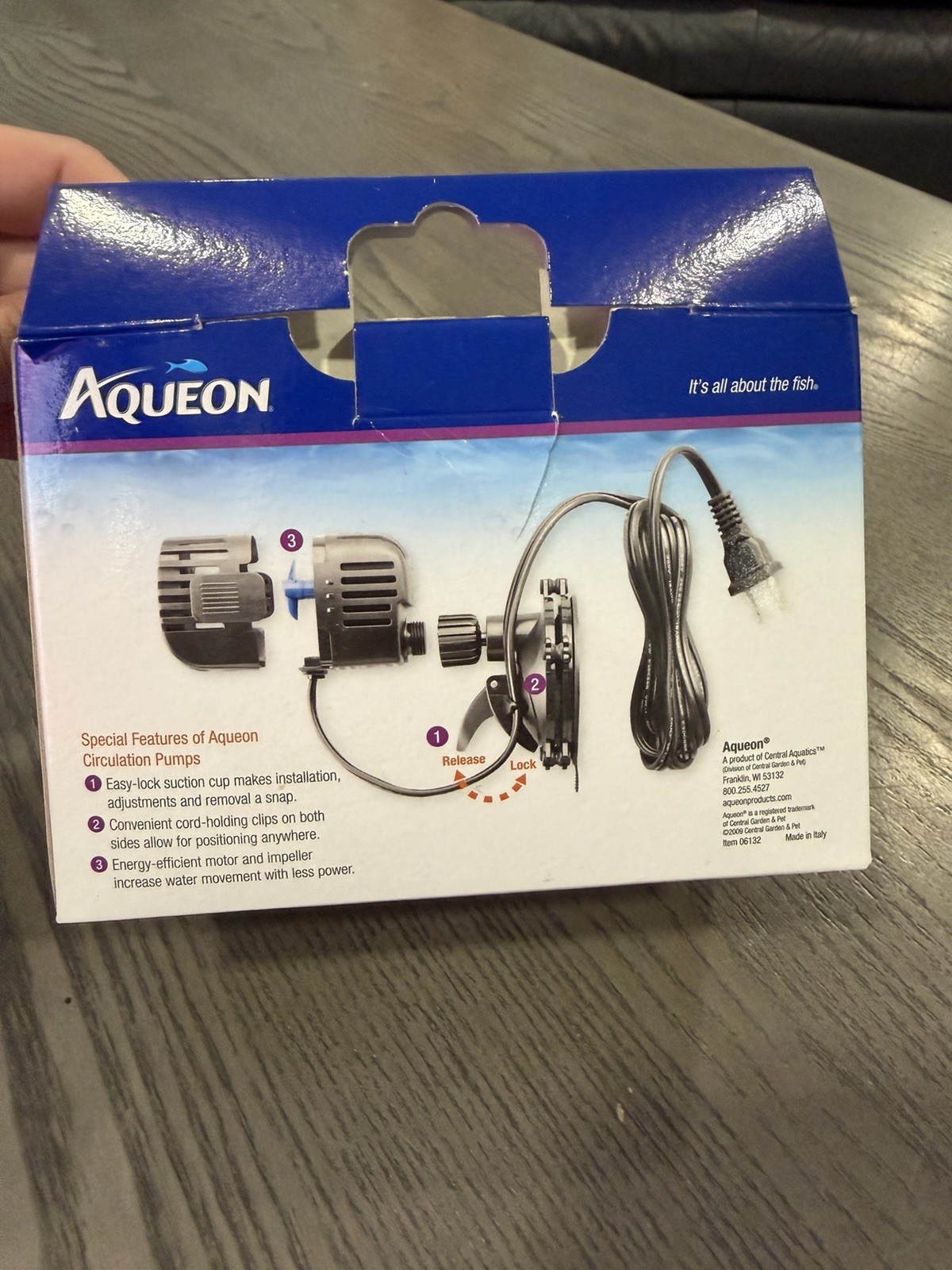 AQUEON Circulation Pump 700 for 30-55g Aquarium