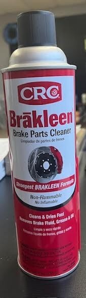 CRC 05089 Brakleen Brake Parts Cleaner, 19wt Oz