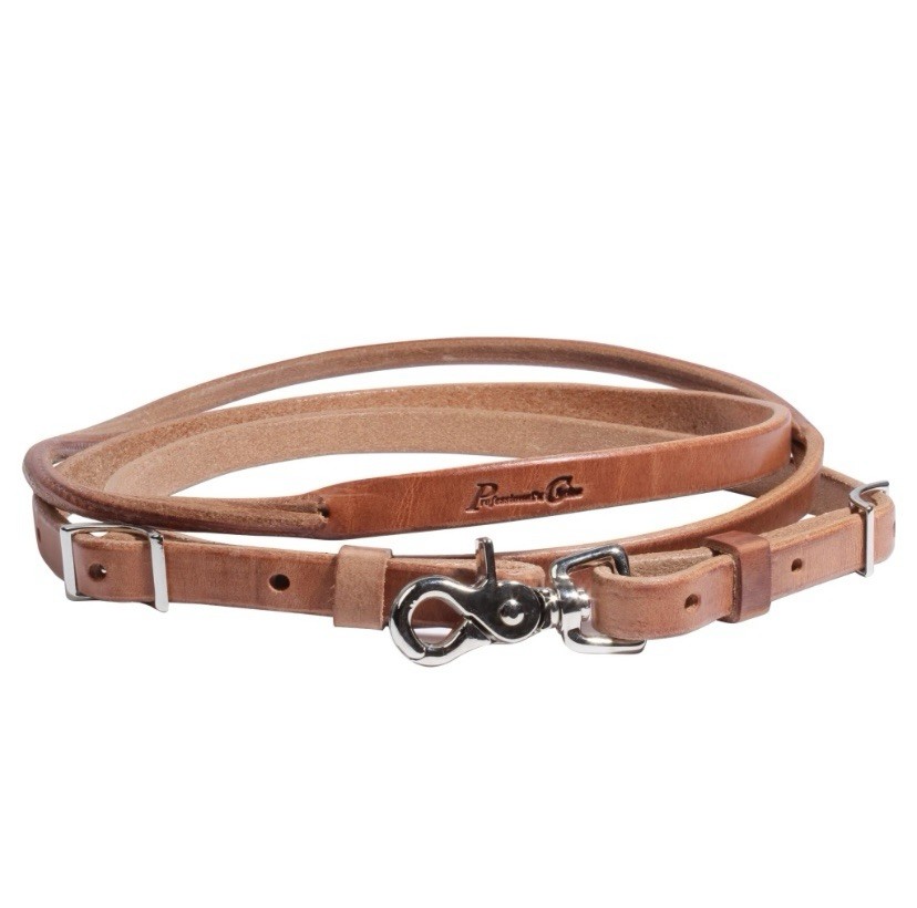 Schutz By Professionals Choice Reins Round Center Roping Conway Buckles Leather