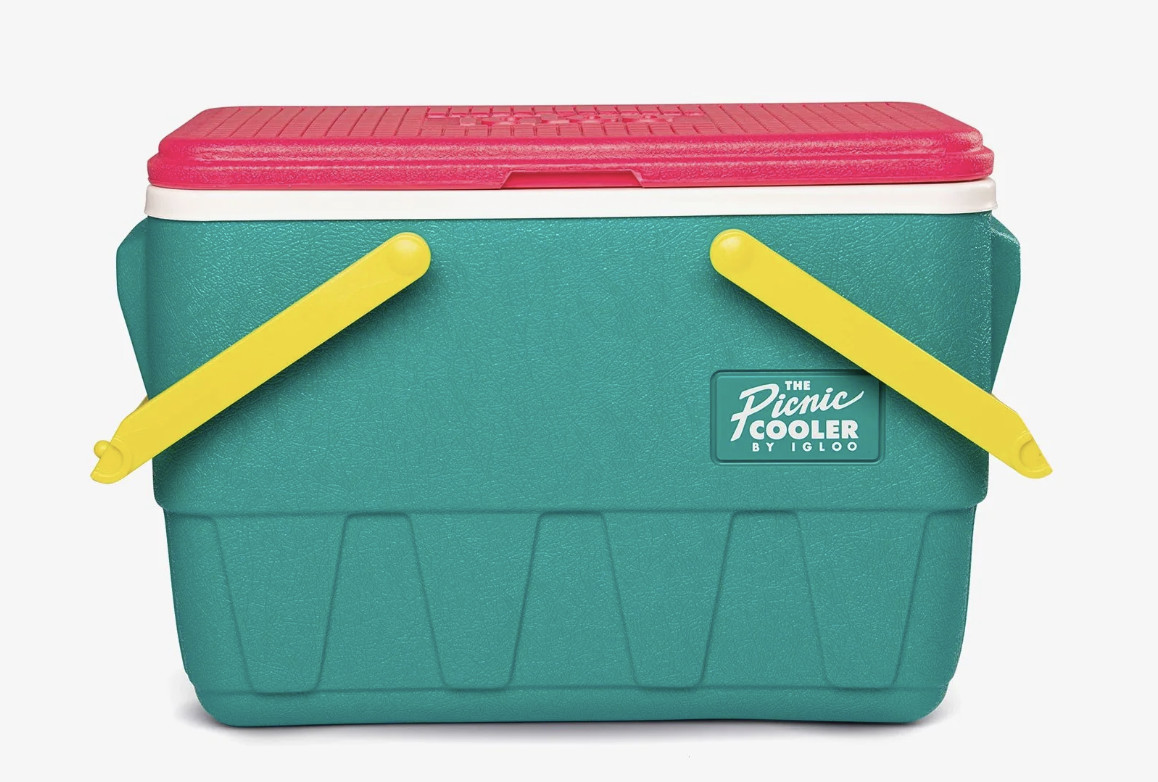 Igloo Retro Picnic Basket 25 QT Cooler - Jade