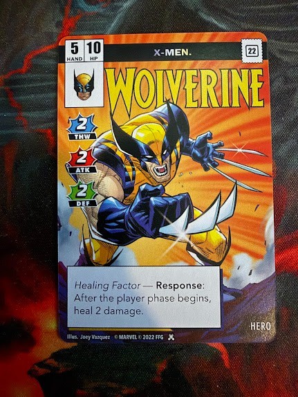 [Marvel Champions LCG] Wolverine - Mutant Genesis Promo Card - NM