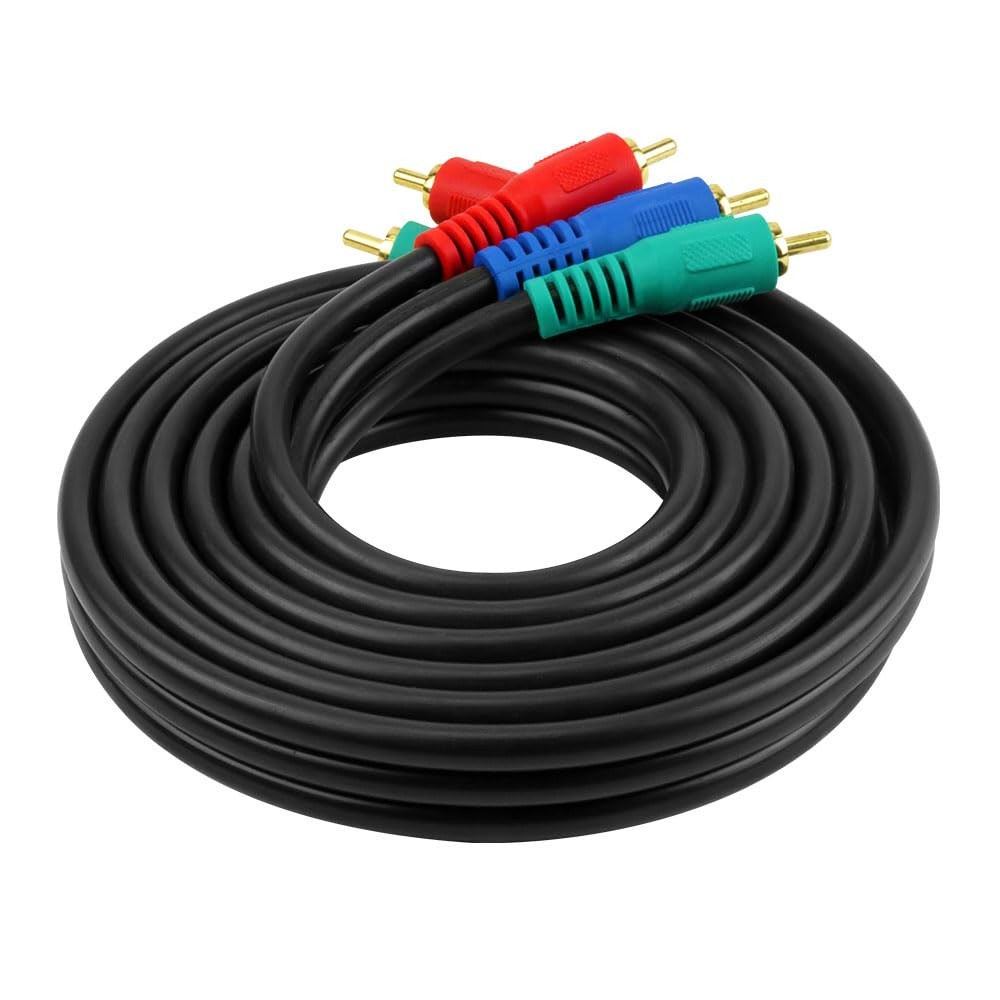 Skywalker 6' Economy Component Video Cable 6 feet, Red, Green, BLue