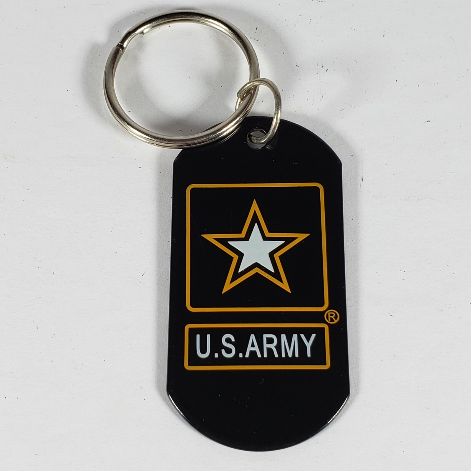 USA Army Dog Tag Key Chain