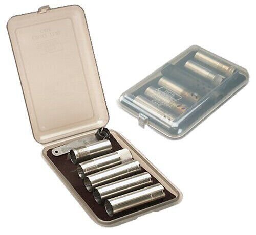 MTM Case-Gard CT6-41 Choke Tube Case for 6 Shotgun Tubes Polypropylene Clear
