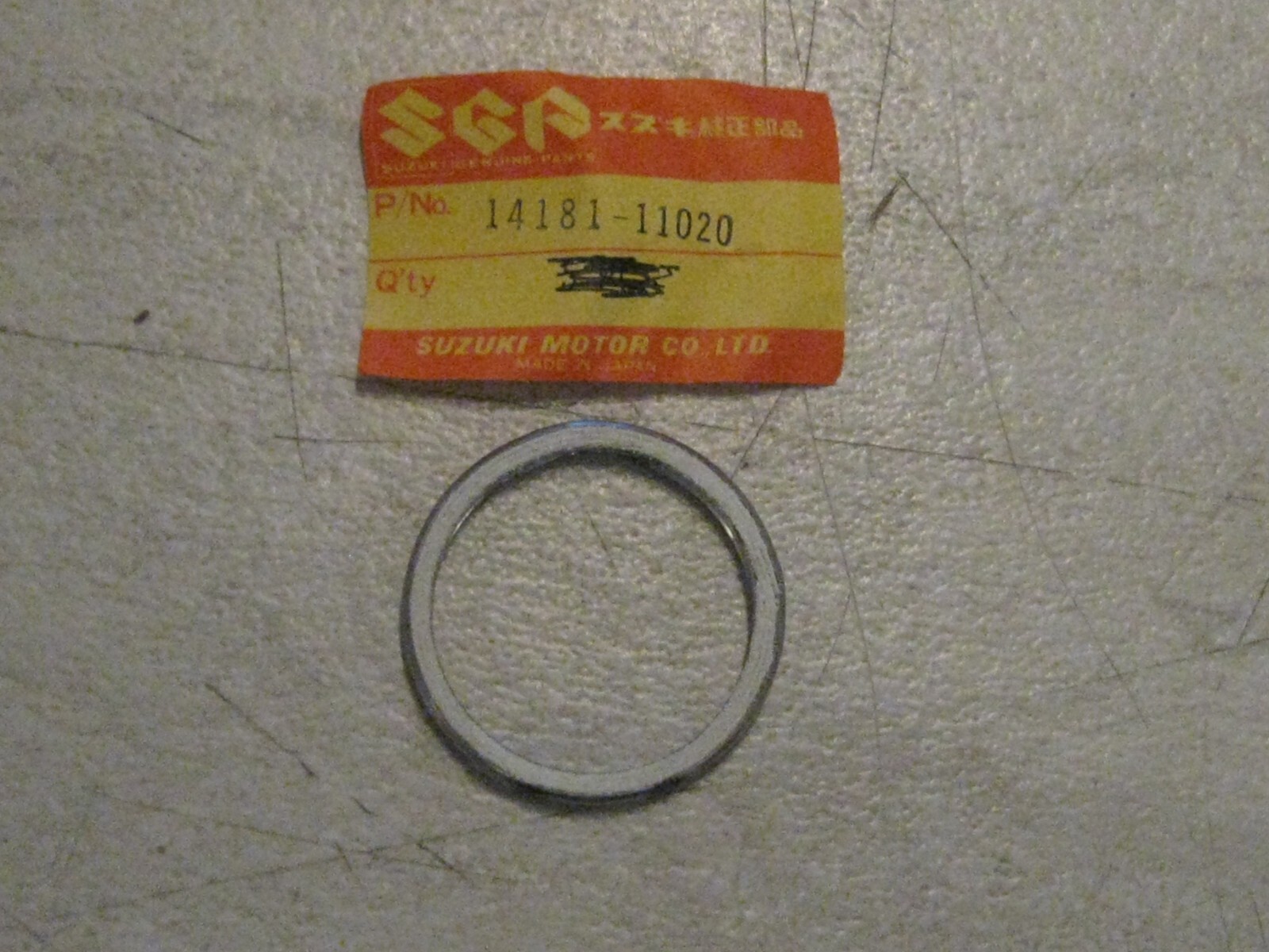 SUZUKI T/TS/SP/GT/GS/GSX/GN/GR/DS/DR EXHAUST GASKET NOS!