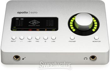 Universal Audio Apollo Solo Heritage Edition USB-C Audio Interface with UAD DSP