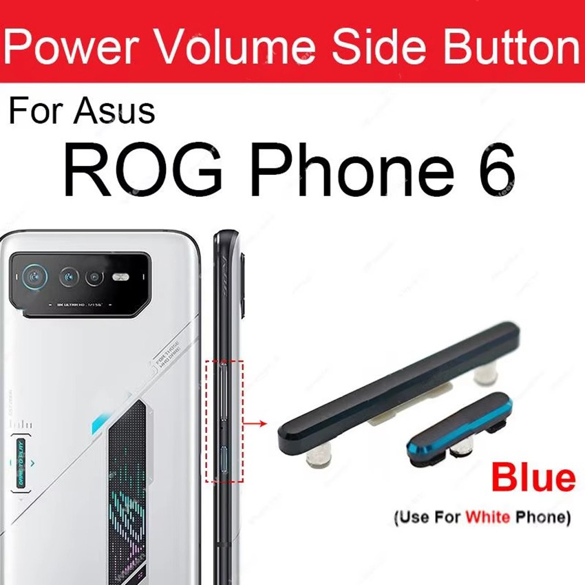 External Side Keys Power On/Off Volume Buttons Switch for ASUS ROG 7/5SPro