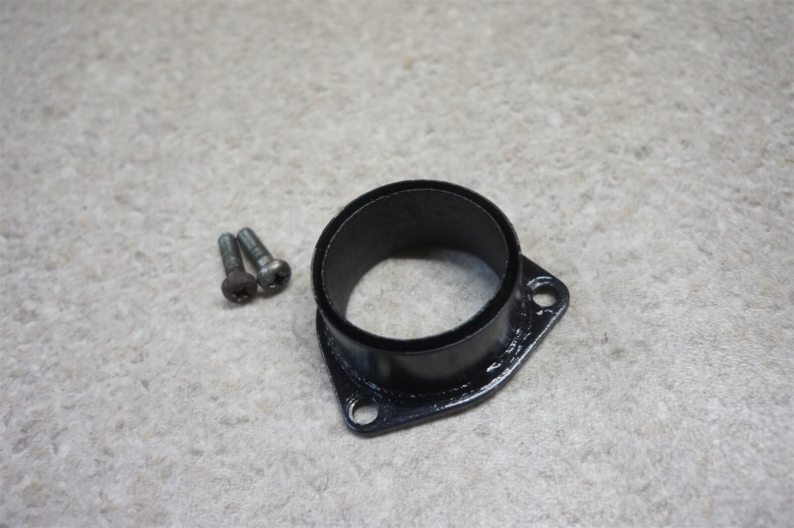 1977 77 Suzuki RM250 RM 250 Stock OEM Exhaust Manifold Flange