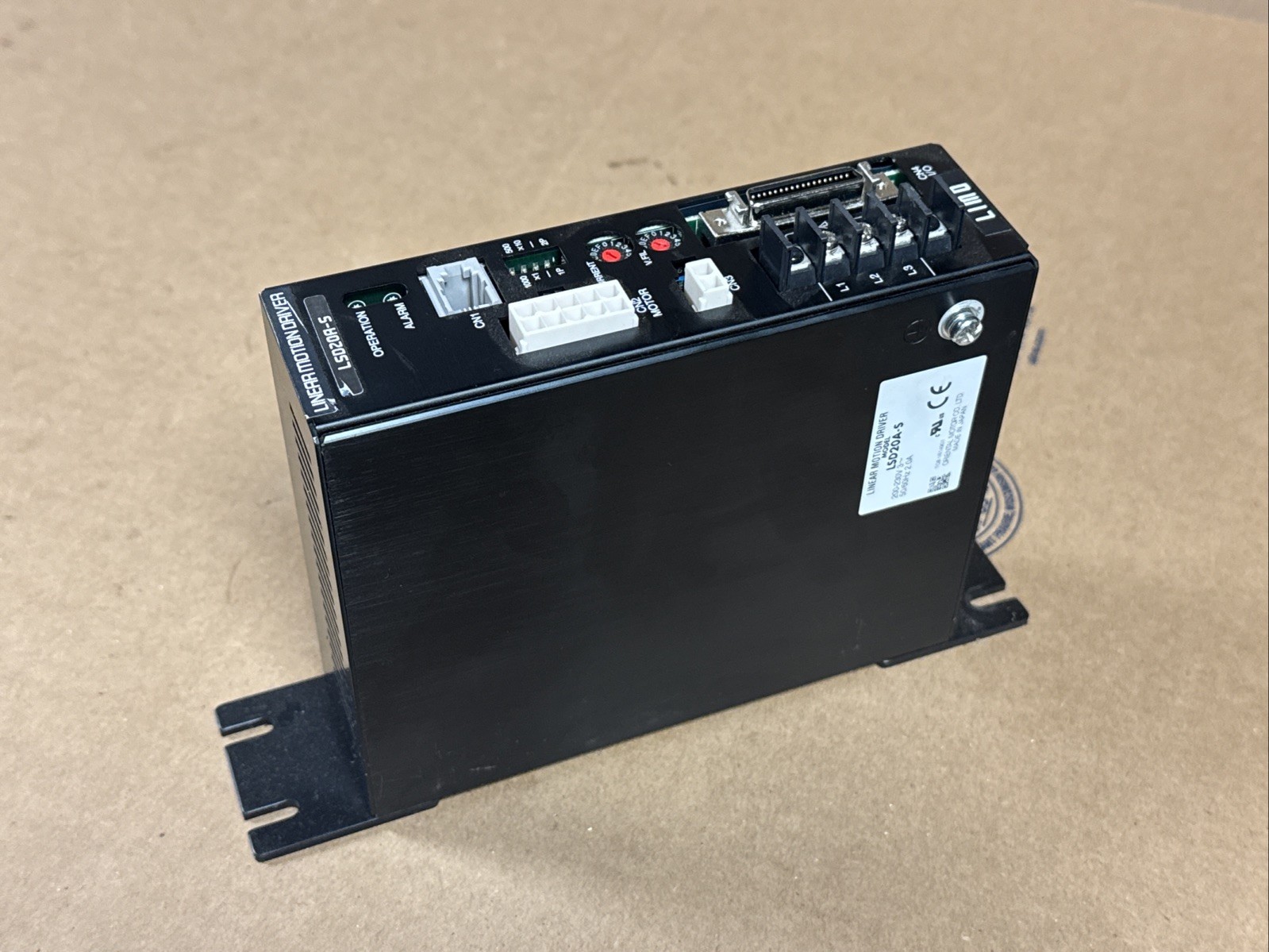 Oriental Motor LSD20A-S LIMO Linear Motion Driver 200-230VAC WARRANTY FAST SHIP