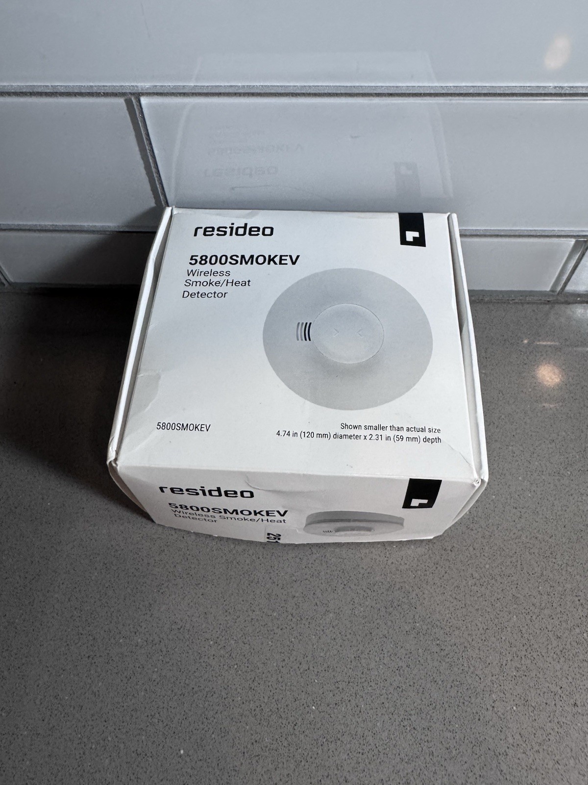 Resideo 5800SMOKEV - Wireless Smoke Sensor Heat Detector (Tested)