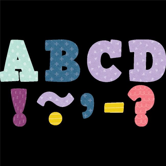 Teacher Created Resources Oh Happy Day Magnetic Letters (tcr-77569) (tcr77569)