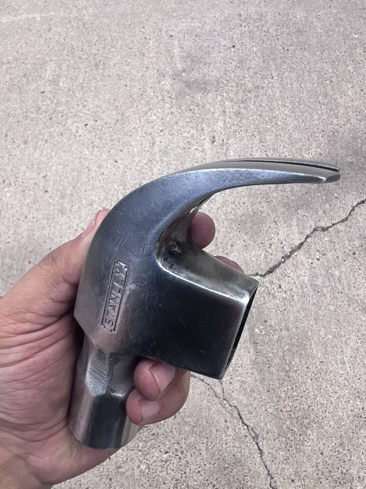 Stanley Bell System Hammer 1.8lb Head, Cleaned & Polished