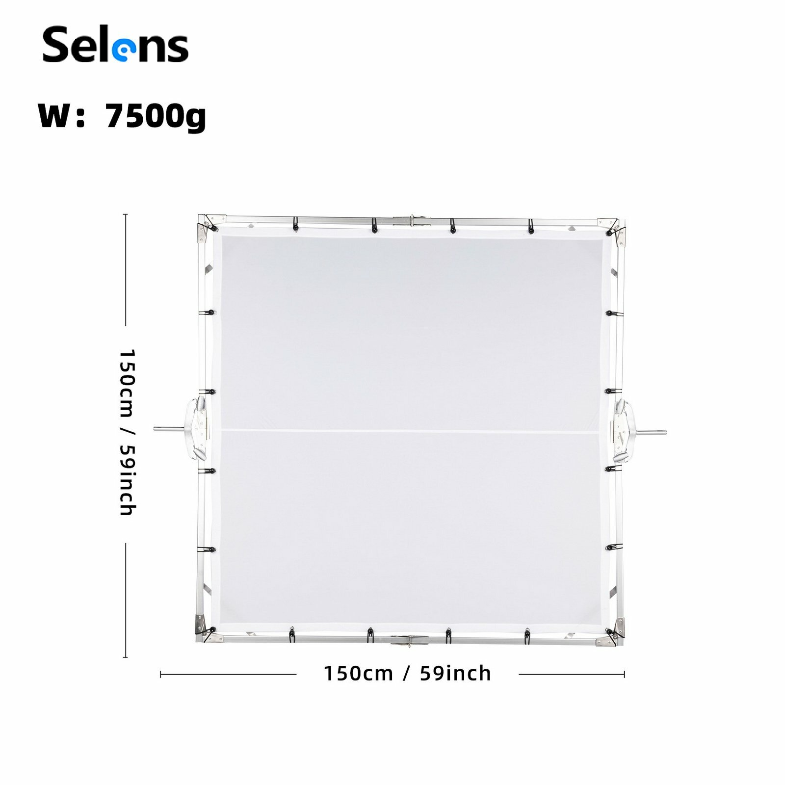 Selens Portable Large Studio Photography Commercial Soft Light Diffusers Screen