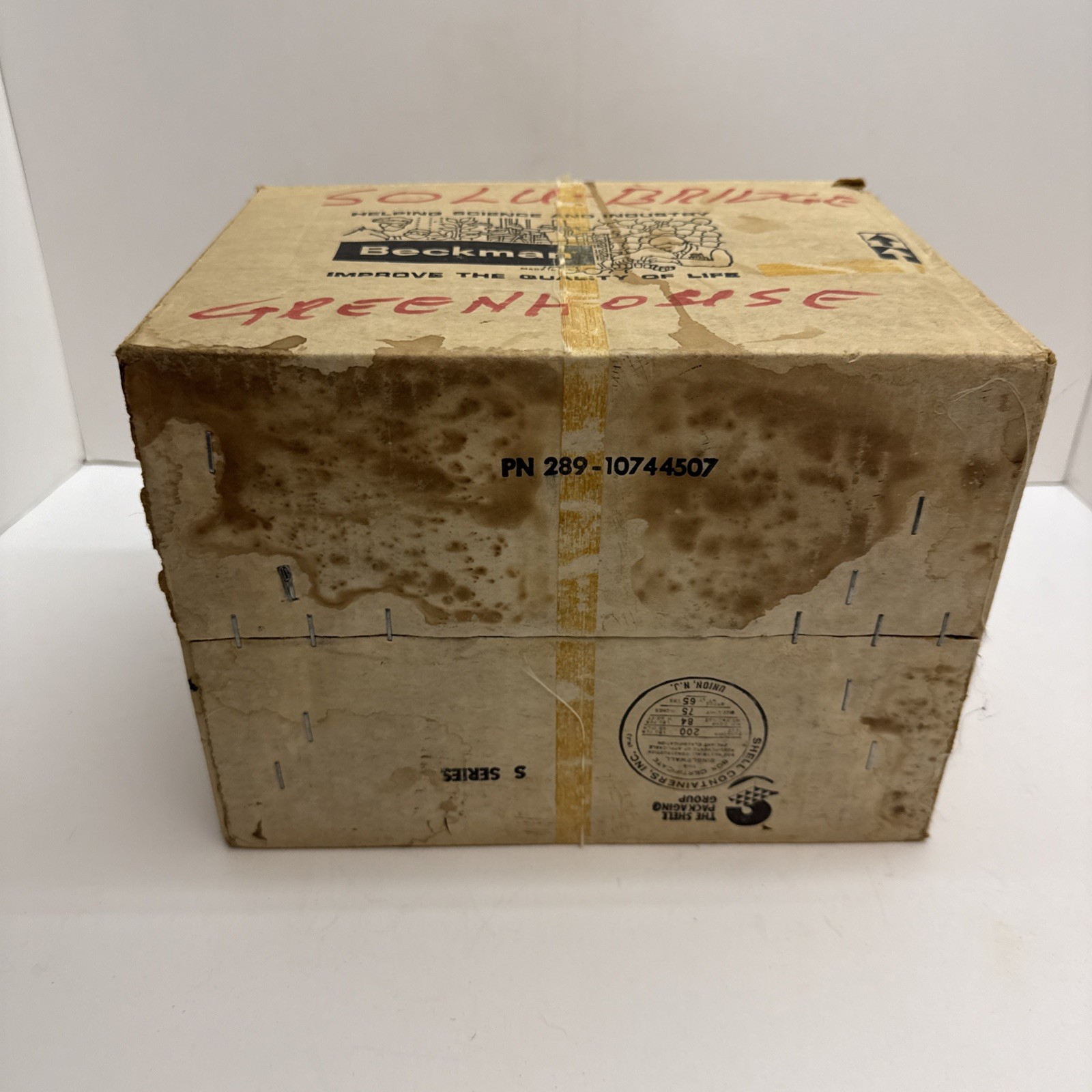 Beckman Solu-Bridge SD-B15 Conductivity Controller Science Electronics Box