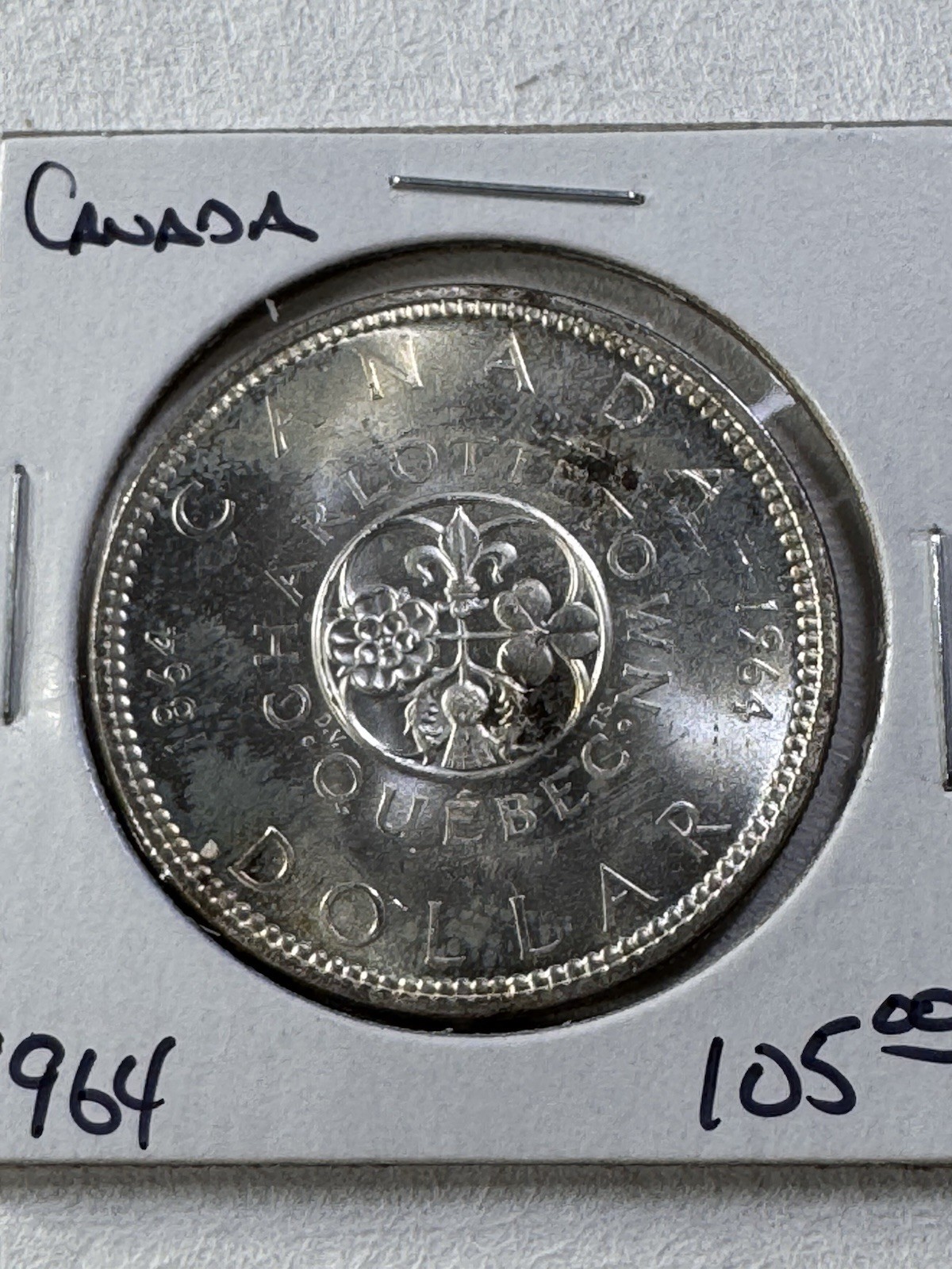 1964 Canada $1 Silver Coin