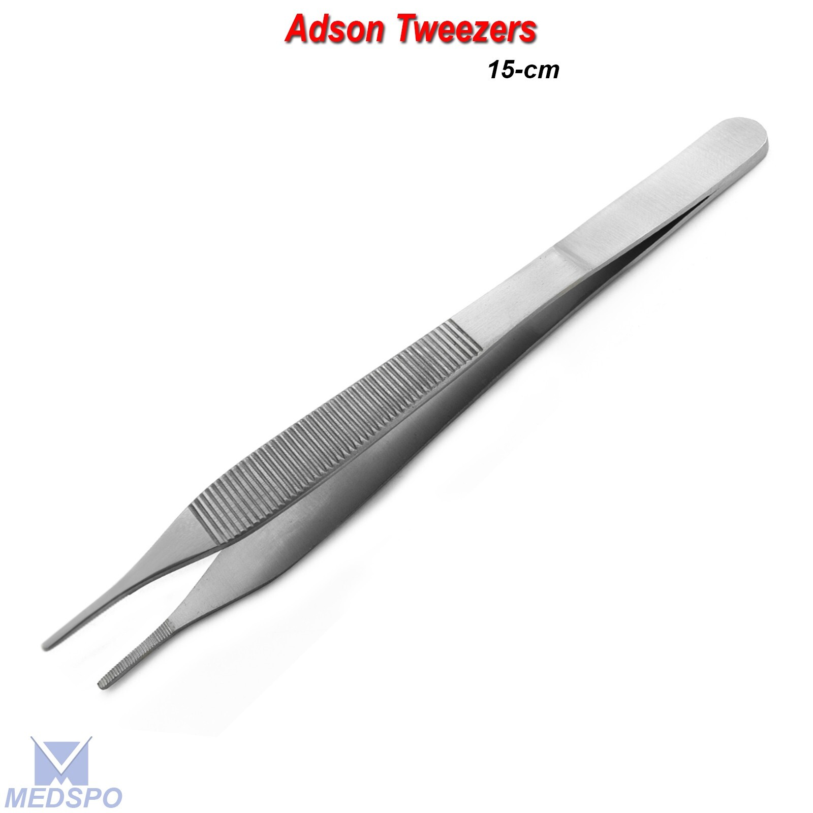 Dental Tissue Thumb Forceps Cotton & Dressing Tweezers Veterinary Instruments CE