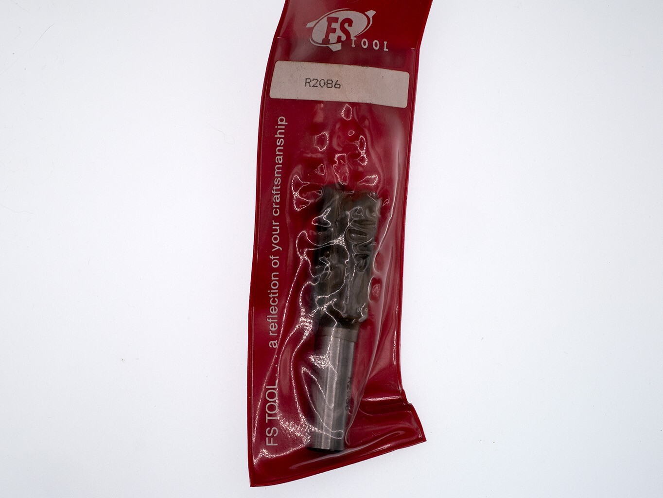 FS Tool R2086 Carbide 3/4 Dia x 1-1/2 Cut Length Straight Router Bit, 1/2" Shank