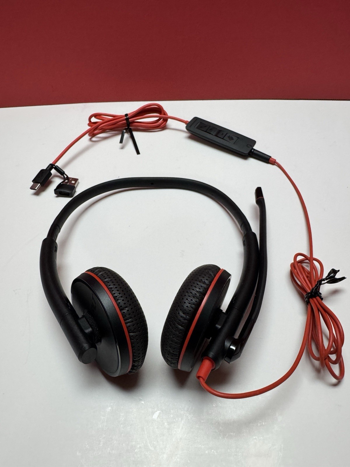 Plantronics PLT BLACKWIRE C3200 USB-C Dual Headphones C3225T