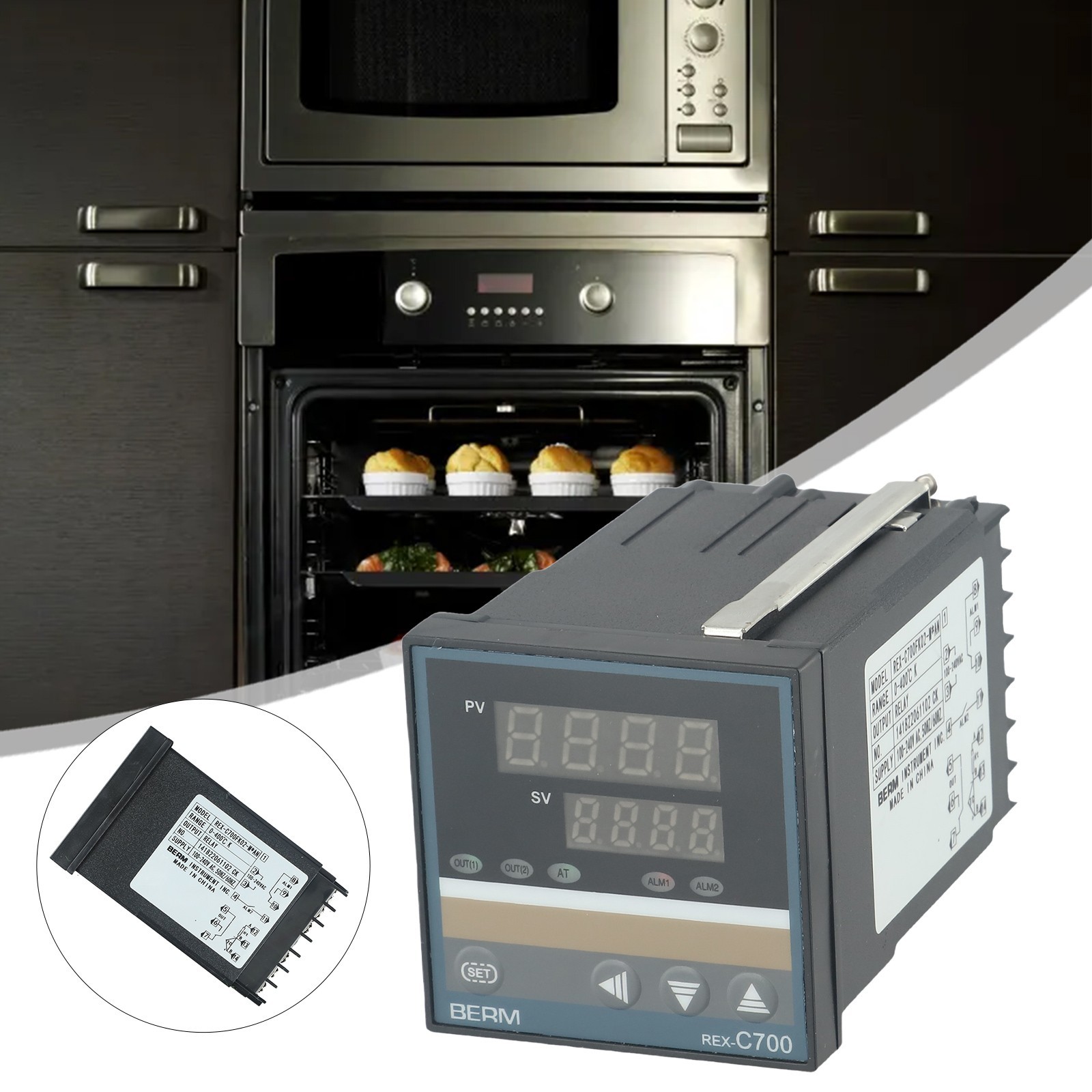 Efficient REXC700 M*AN PID Control Temperature Controller Relay Output